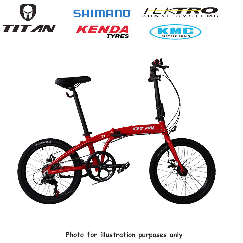 NEW DESIGN of SK TITAN 168 Version 1 with 7 Speed Shimano Groupset